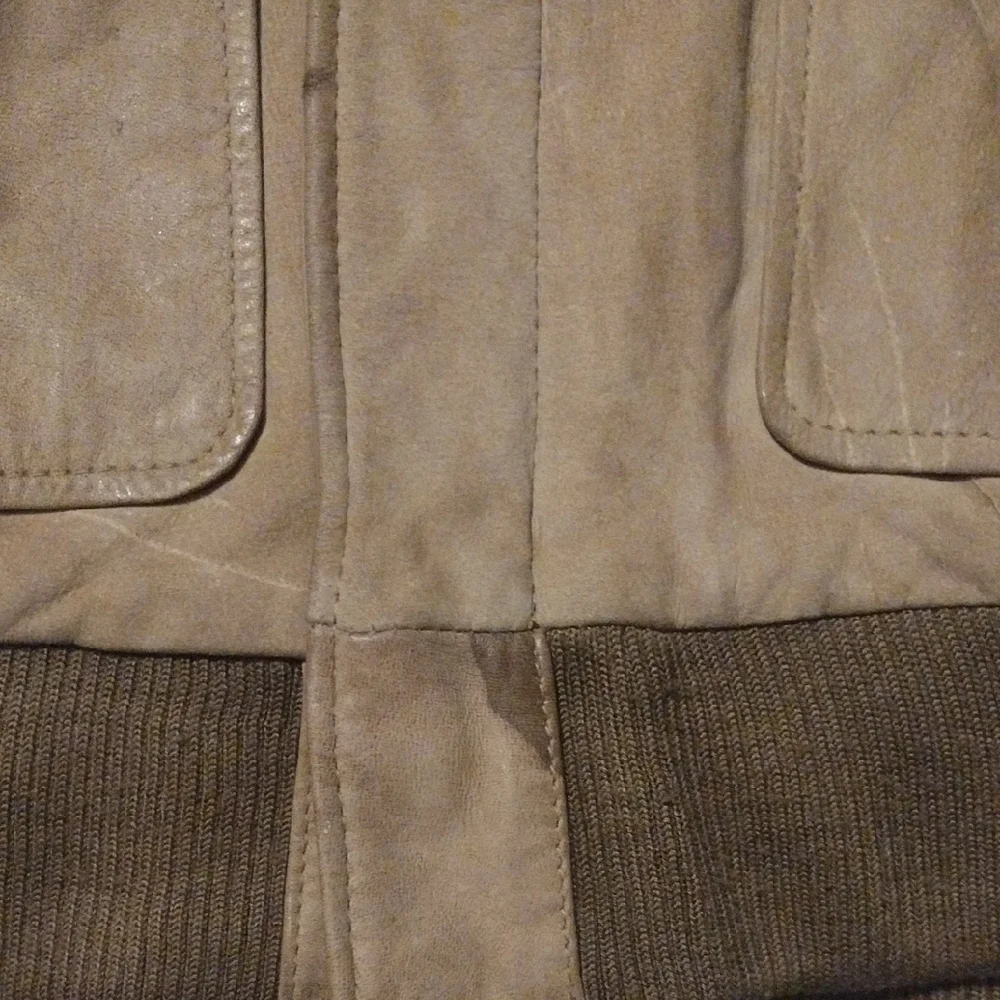 vintage U2 Wear Me Out leather bomber flight jacket. - Picture 6 of 16